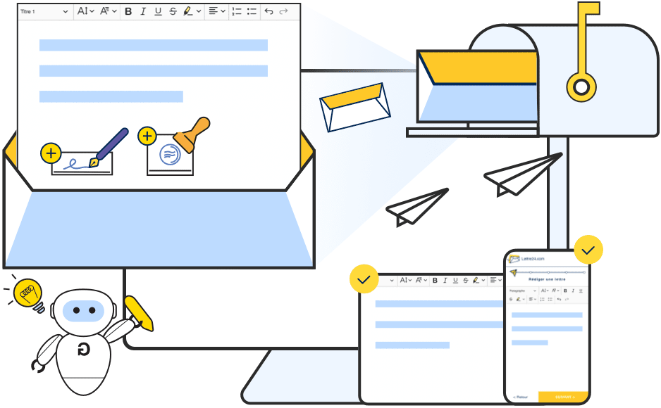 Envoi De Lettre Vertes Suivies Et Recommand es Par Internet Lettre24 fr